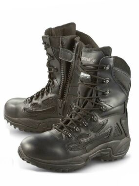 Converse Men’s Black Tactical Work Boots Size 11W